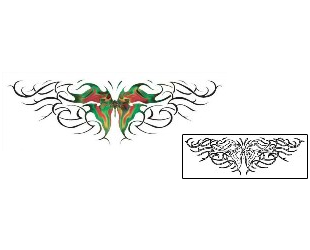 Tribal Tattoo Specific Body Parts tattoo | MZF-00020