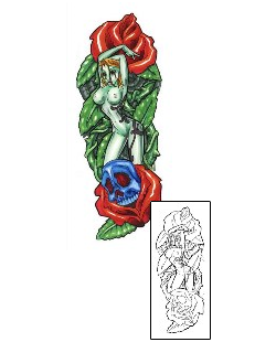 Plant Life Tattoo Mythology tattoo | AGF-00005
