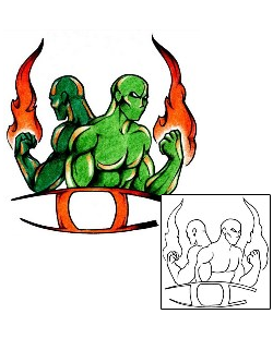 Fire – Flames Tattoo Miscellaneous tattoo | AAF-00170