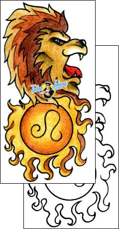 Lion Tattoo animal-lion-tattoos-andrea-ale-aaf-00193