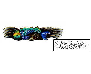 Fish Tattoo Specific Body Parts tattoo | AAF-00316