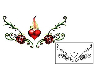 Ladybug Tattoo Specific Body Parts tattoo | AAF-00372