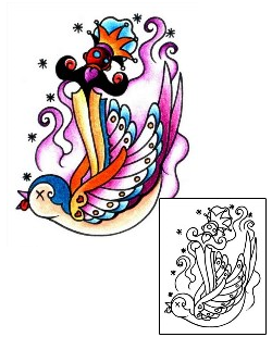 Bird Tattoo For Women tattoo | AAF-00571
