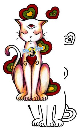 Cat Tattoo cat-tattoos-andrea-ale-aaf-00665