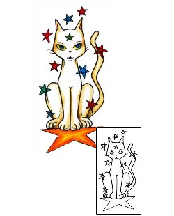 Star Tattoo Animal tattoo | AAF-00666
