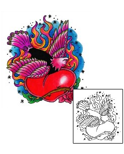 Heart Tattoo Plant Life tattoo | AAF-00737