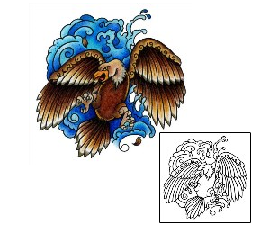 Eagle Tattoo For Women tattoo | AAF-00761
