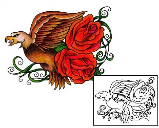 Rose Tattoo Plant Life tattoo | AAF-00769