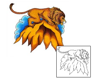 Lion Tattoo Animal tattoo | AAF-00830