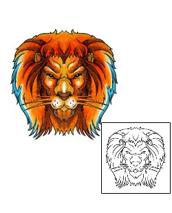 Lion Tattoo Animal tattoo | AAF-00840