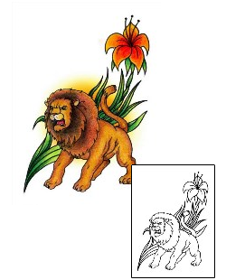 Lion Tattoo Animal tattoo | AAF-00880