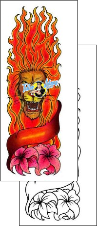 Lion Tattoo animal-lion-tattoos-andrea-ale-aaf-00930