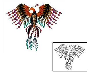 Phoenix Tattoo For Women tattoo | AAF-00991