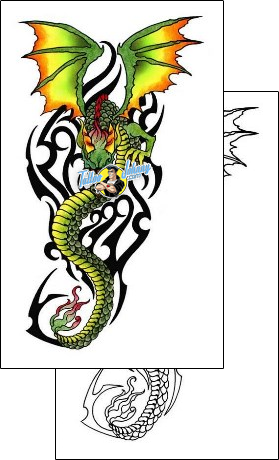 Monster Tattoo fantasy-tattoos-andrea-ale-aaf-01047