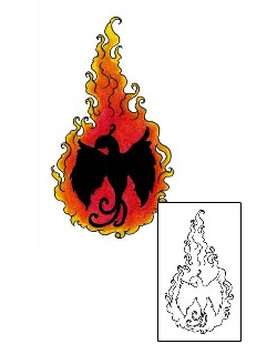 Fire – Flames Tattoo Miscellaneous tattoo | AAF-01084