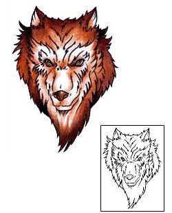 Wolf Tattoo Animal tattoo | AAF-01222