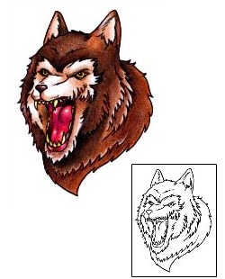 Wolf Tattoo Animal tattoo | AAF-01232