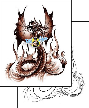 Monster Tattoo fantasy-tattoos-andrea-ale-aaf-01238