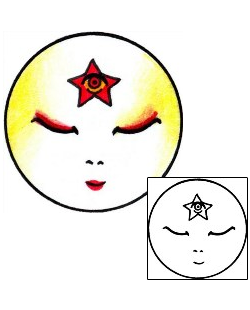 Star Tattoo Astronomy tattoo | AAF-02001