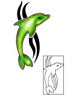 Dolphin Tattoo Tattoo Styles tattoo | AAF-02036