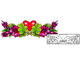 Flower Tattoo Specific Body Parts tattoo | AAF-02244