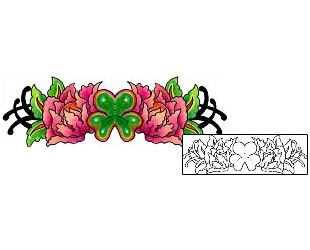 Flower Tattoo Specific Body Parts tattoo | AAF-02314