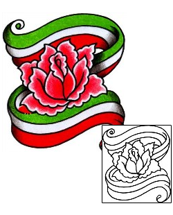 Italian Tattoo Plant Life tattoo | AAF-02448