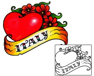 Italian Tattoo For Women tattoo | AAF-02494
