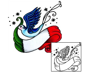 Bird Tattoo Ethnic tattoo | AAF-02501