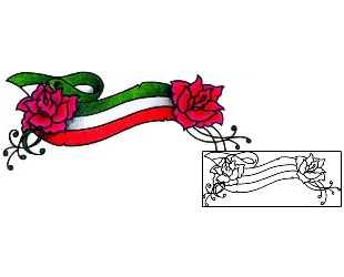 Italian Tattoo Plant Life tattoo | AAF-02534