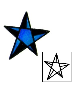 Nautical Star Tattoo Astronomy tattoo | AAF-02587