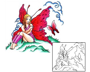 Butterfly Tattoo Laureen Fairy Tattoo