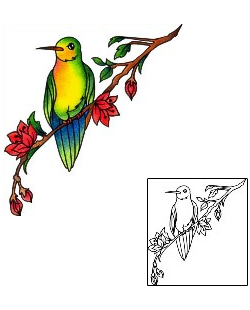 Hummingbird Tattoo For Women tattoo | AAF-02712