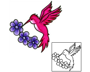 Hummingbird Tattoo For Women tattoo | AAF-02724