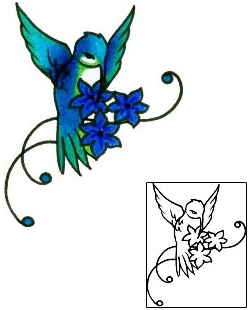 Hummingbird Tattoo For Women tattoo | AAF-02728