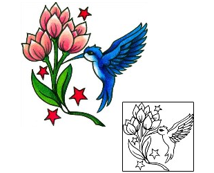 Hummingbird Tattoo For Women tattoo | AAF-02729