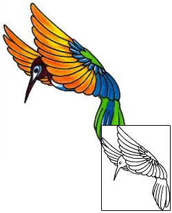 Hummingbird Tattoo For Women tattoo | AAF-02747