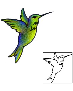 Hummingbird Tattoo Animal tattoo | AAF-02771