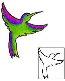 Hummingbird Tattoo For Women tattoo | AAF-02790