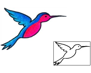 Hummingbird Tattoo For Women tattoo | AAF-02795