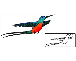 Hummingbird Tattoo Animal tattoo | AAF-02799
