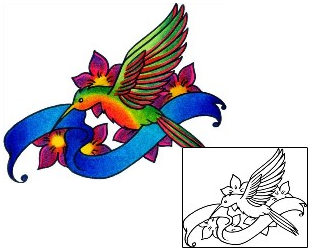 Hummingbird Tattoo For Women tattoo | AAF-02814