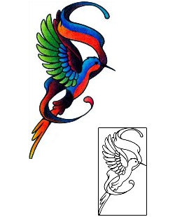 Hummingbird Tattoo For Women tattoo | AAF-02815
