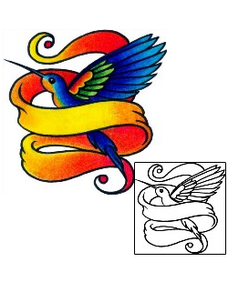 Hummingbird Tattoo For Women tattoo | AAF-02821