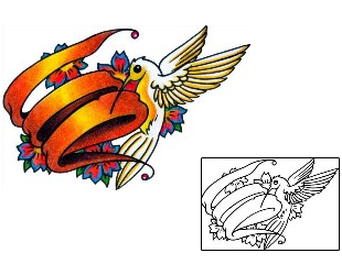 Hummingbird Tattoo For Women tattoo | AAF-02823