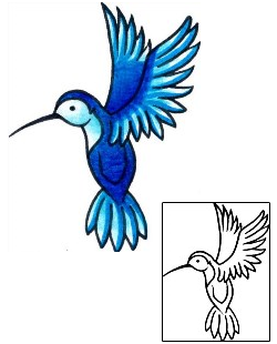 Hummingbird Tattoo Animal tattoo | AAF-02830