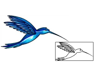 Hummingbird Tattoo Animal tattoo | AAF-02835