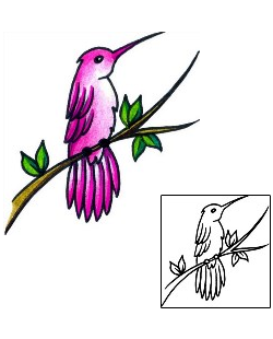 Hummingbird Tattoo For Women tattoo | AAF-02839