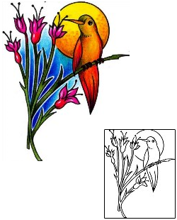 Hummingbird Tattoo For Women tattoo | AAF-02858