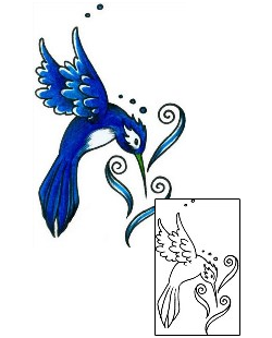 Hummingbird Tattoo For Women tattoo | AAF-02870